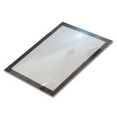 Ein Asteroidengürtel rund um den hellen Star Vega. Notizblock (angewinkelt)