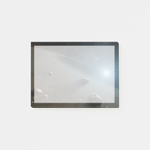 Ein Asteroidengürtel rund um den hellen Star Vega. Post-it Klebezettel