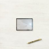 Ein Asteroidengürtel rund um den hellen Star Vega. Post-it Klebezettel (Auf Schreibtisch)