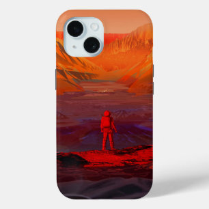 Ein Astronaut in den Mars Case-Mate iPhone Hülle