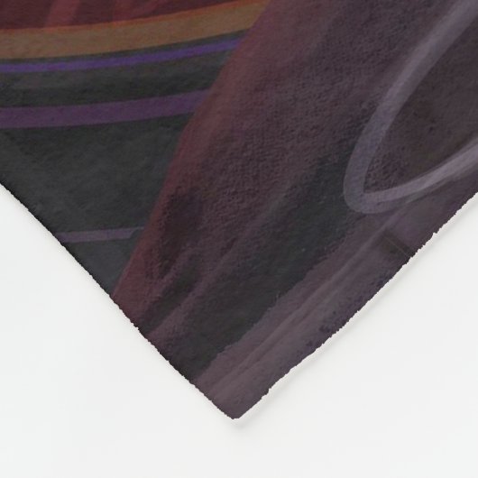 Ein Astronaut in den Mars Fleecedecke (Ecke)