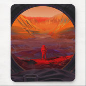 Ein Astronaut in den Mars Mousepad (Vorne)