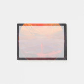 Ein Astronaut in den Mars Post-it Klebezettel (Vorderseite)