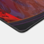 Ein Astronaut in den Mars Schreibtischunterlage (Ecke)