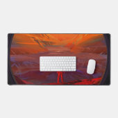 Ein Astronaut in den Mars Schreibtischunterlage (Tastatur & Maus)