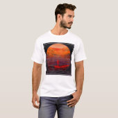 Ein Astronaut in den Mars T-Shirt (Vorne ganz)