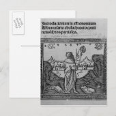 Ein Astronom, der aufblickt Postkarte (Vorne/Hinten)