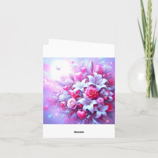 Ein Atem der Inspiration Dankeskarte (Rückseite)