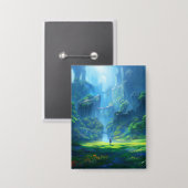 Ein Atem des Friedens Button (Vorderseite/Rückseite)