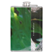 Ein Atemberaubender afrikanischer Superstar Flachmann (Rückseite)