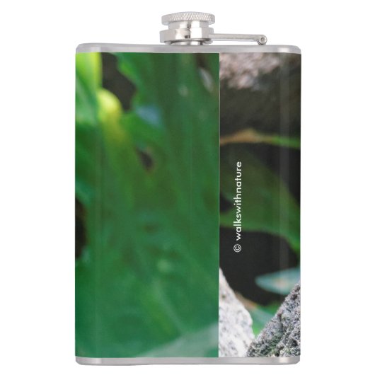 Ein Atemberaubender afrikanischer Superstar Flachmann (Rückseite)