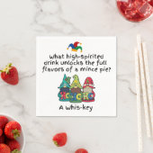 Ein atemberaubender Aroma-Mince-Pie-Joke Serviette (Beispiel)