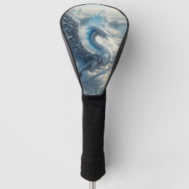Ein Atemberaubender Drache umgeben von Wolken Golf Headcover