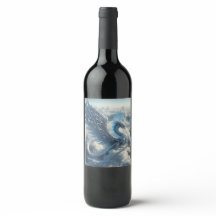 Ein Atemberaubender Drache umgeben von Wolken