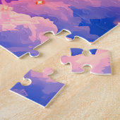 Ein atemberaubender fantastischer Vogel Puzzle (Seite)
