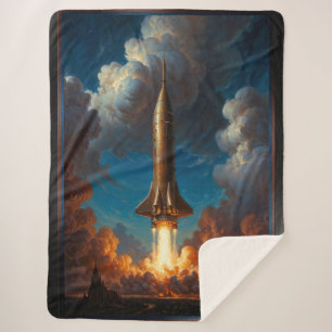 Ein atemberaubender Raketenstart für den Retro-Fus Sherpadecke