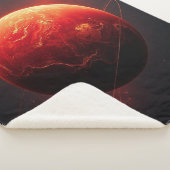 Ein atemberaubender roter Planet Sherpadecke (3/4)