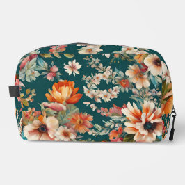 Ein Atemberaubender Sommer mit Blumen wie Malerei Waschbeutel