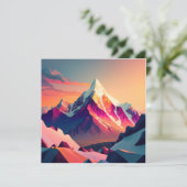 Ein atemberaubender Sonnenuntergang über farbenprä (Stehend Vorderseite)