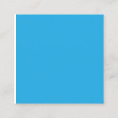 Ein Atemberaubender Visueller Kontrast Telefonnummerkarte (Rückseite)