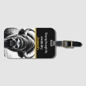 Ein atemberaubendes Buffalo in ruhiger Natur Gepäckanhänger (Vorderseite (Horizontal))