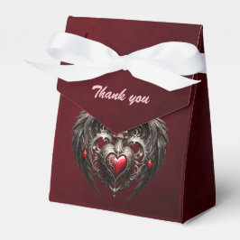 Ein atemberaubendes gotisches Herz Geschenkschachtel