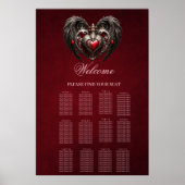 Ein atemberaubendes gotisches Herz Poster (Vorne)