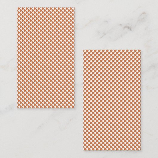 ein Atemberaubendes Schwarz-weißes geometrisches M Telefonnummerkarte (Vorne/Hinten)