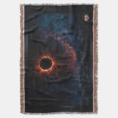 Ein atemberaubendes Sonnenbad Eclipse Kunst von Xz Decke (Vorderseite Vertikal)