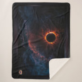 Ein atemberaubendes Sonnenbad Eclipse Kunst von Xz Sherpadecke (Vorderseite)