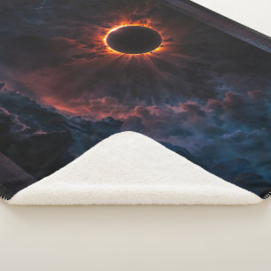 Ein atemberaubendes Sonnenbad Eclipse Kunst von Xz Sherpadecke
