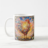 Ein ätherischer Hahn Kaffeetasse (Links)