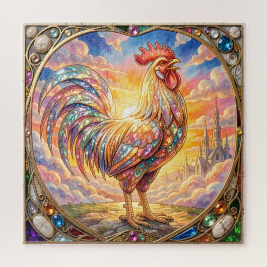 Ein ätherischer Hahn Puzzle (Vertikal)
