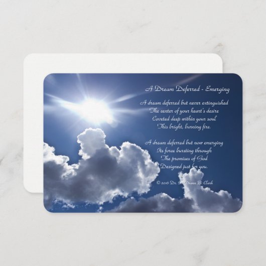 " Ein aufgeschobener Traum - Entstehendes" 3x5 Mat (Vorne/Hinten)