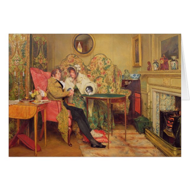 Ein aufmerksamer Besucher (Vorderseite (Horizontal))