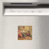 Ein aufmerksamer Besucher Magnet (In Situ (Geschirrspüler))
