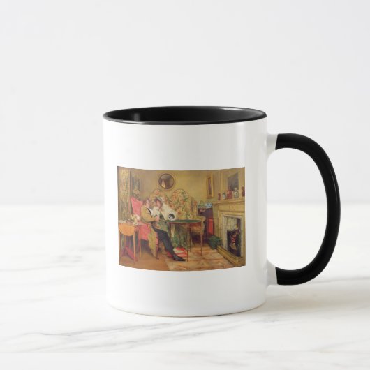 Ein aufmerksamer Besucher Tasse (Rechts)