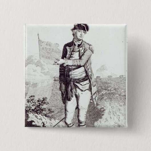 Ein Aufruf an Heaven', ein Porträt des allgemeinen Button (Vorderseite)