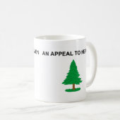 Ein Aufruf an Himmels-amerikanische Kaffeetasse (VorderseiteRechts)