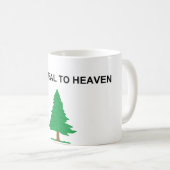 Ein Aufruf an Himmels-amerikanische Kaffeetasse (VorderseiteRechts)