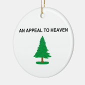 Ein Aufruf an Himmels-amerikanische Keramik Ornament (Links)