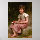 Ein Aufruf von William Adolphe Bouguereau Poster (Vorne)