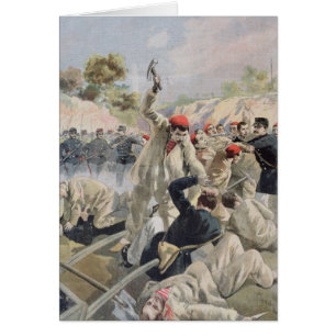 Ein Aufruhr der französischen Anarchisten in