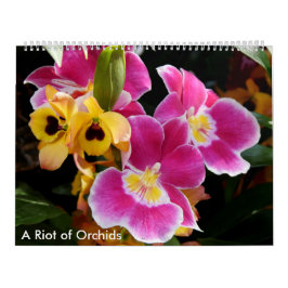 Ein Aufstand der Orchideen Kalender