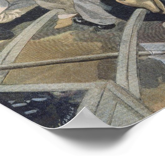 Ein Aufstand französischer Anarchisten in Guyana Poster (Ecke)