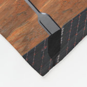 Ein aufsteigendes Fahrzeug Verlasse Mars. 2 Fleecedecke (Ecke)