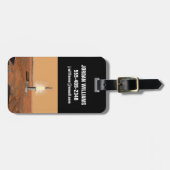 Ein aufsteigendes Fahrzeug Verlasse Mars. 2 Gepäckanhänger (Vorderseite horizontal)