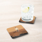 Ein aufsteigendes Fahrzeug Verlasse Mars. 2 Getränkeuntersetzer (Rechte Seite)