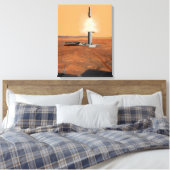 Ein aufsteigendes Fahrzeug Verlasse Mars. 2 Leinwanddruck (Insitu (Schlafzimmer))