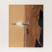 Ein aufsteigendes Fahrzeug Verlasse Mars. 2 Puzzle (Vertikal)